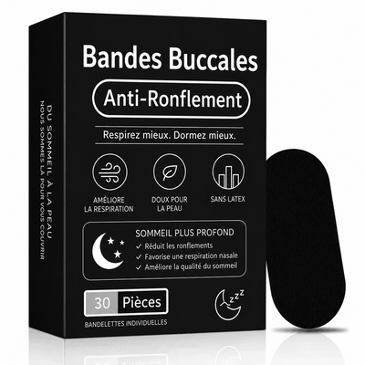 Mouth Tape × 30 — Patch Buccal Anti-Ronflement