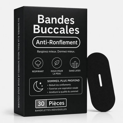Mouth Tape × 30 — Patch Buccal Anti-Ronflement
