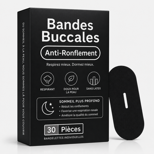 Mouth Tape × 30 — Patch Buccal Anti-Ronflement