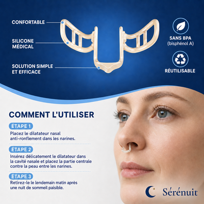 Dilatateur Nasal — Respiration nocturne plus confortable (2pcs)