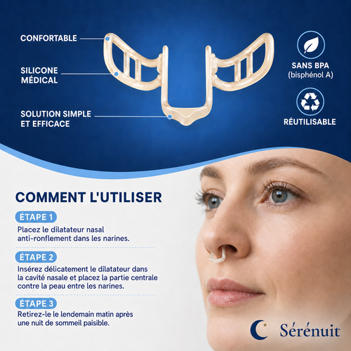 Dilatateur Nasal — Respiration nocturne plus confortable (2pcs)