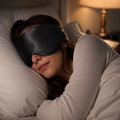 Masque de sommeil en soie de mûrier 100%