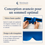 Masque de sommeil en soie de mûrier 100%